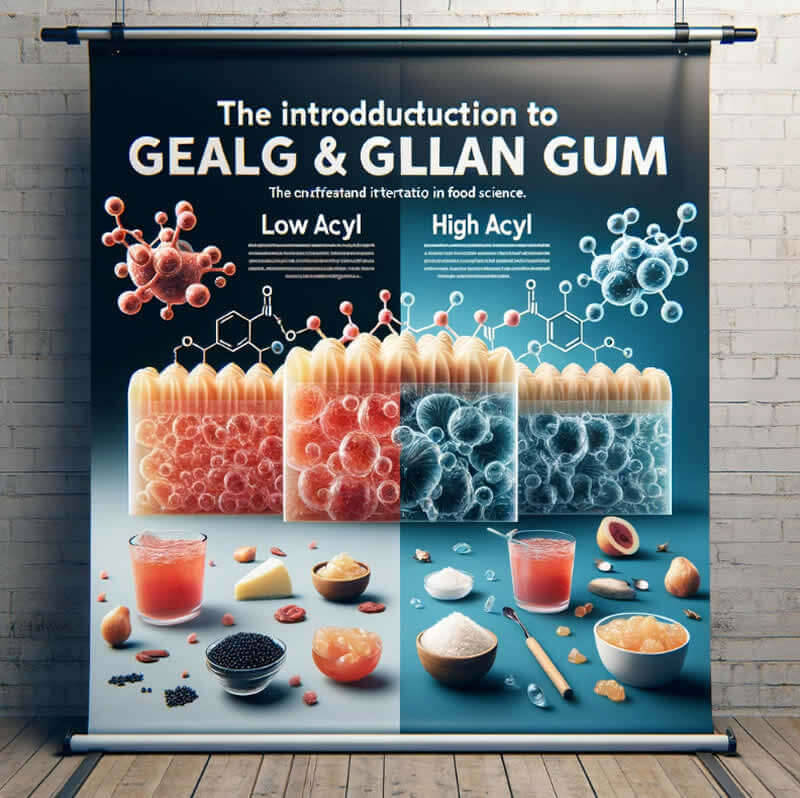 low acyl vs high acyl gellan gum